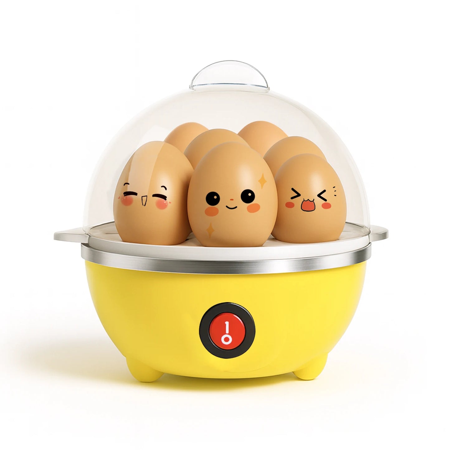 Rapid Egg Boiler And Steamer With 7 Egg Capacity