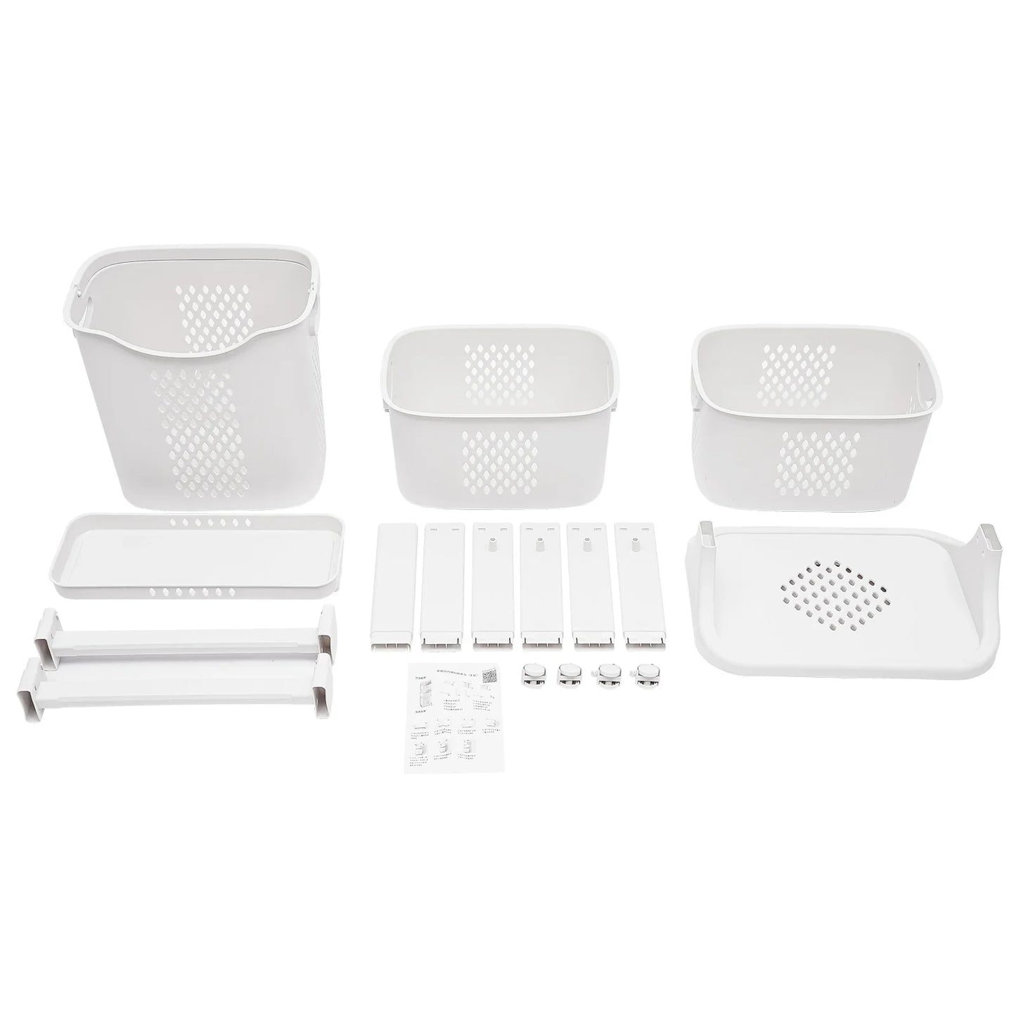 3-Tier Laundry Hamper for Bathroom