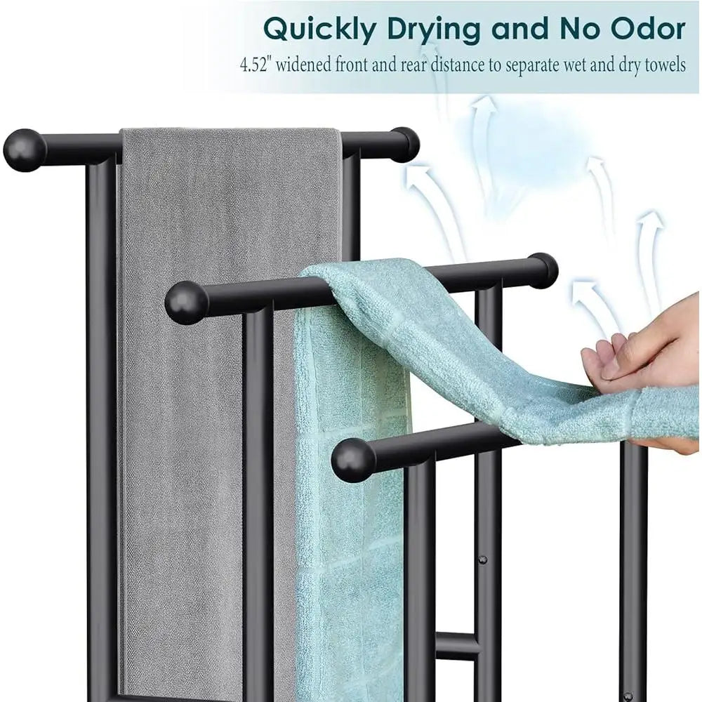 3 Tier Freestanding Towel Rack