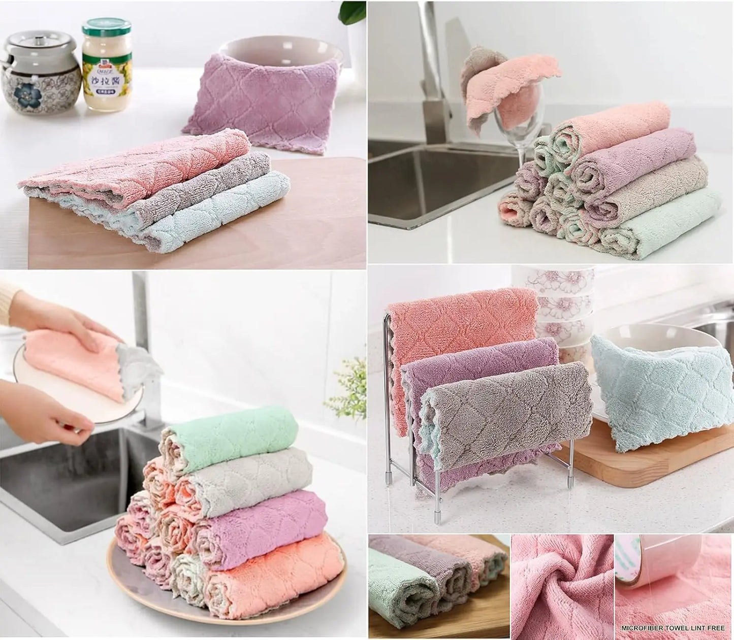 Cleaning Cloth Kitchen Towels