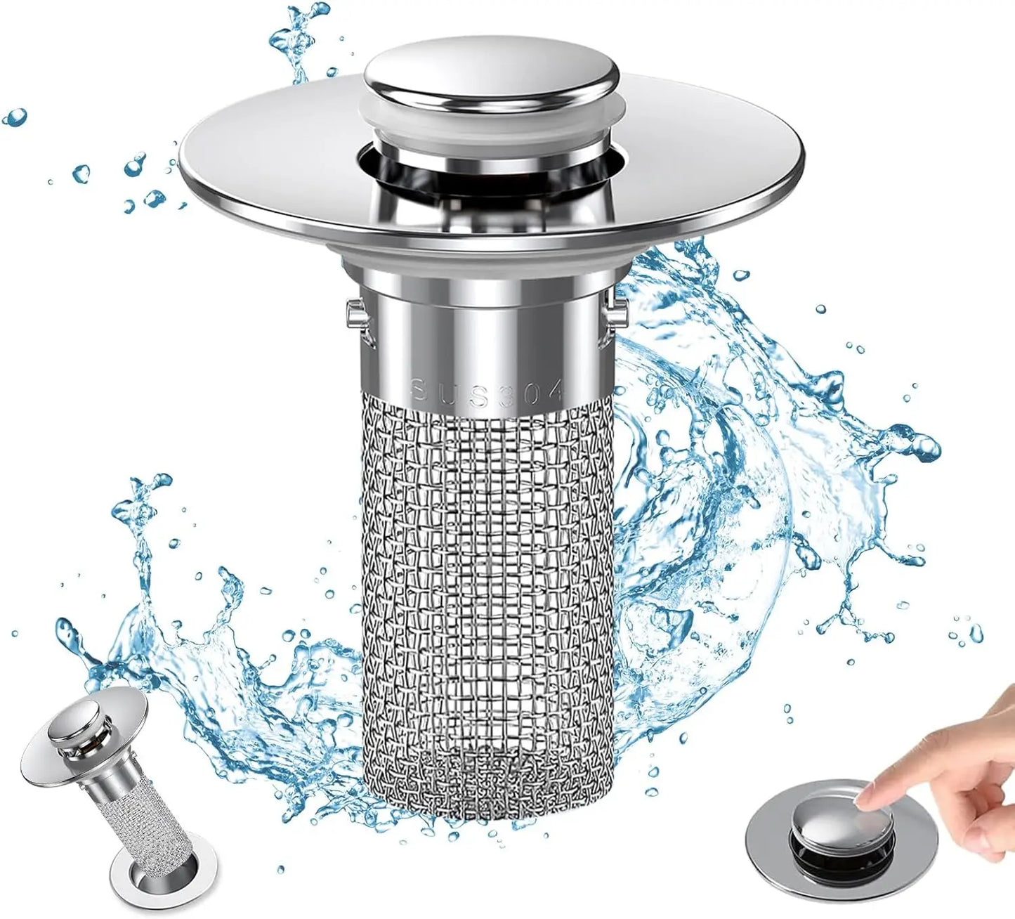 Bathroom Sink Drain Strainer
