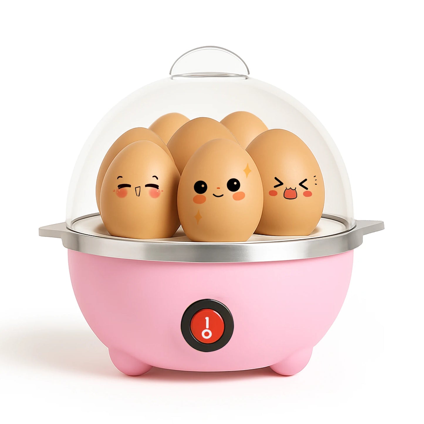 Rapid Egg Boiler And Steamer With 7 Egg Capacity