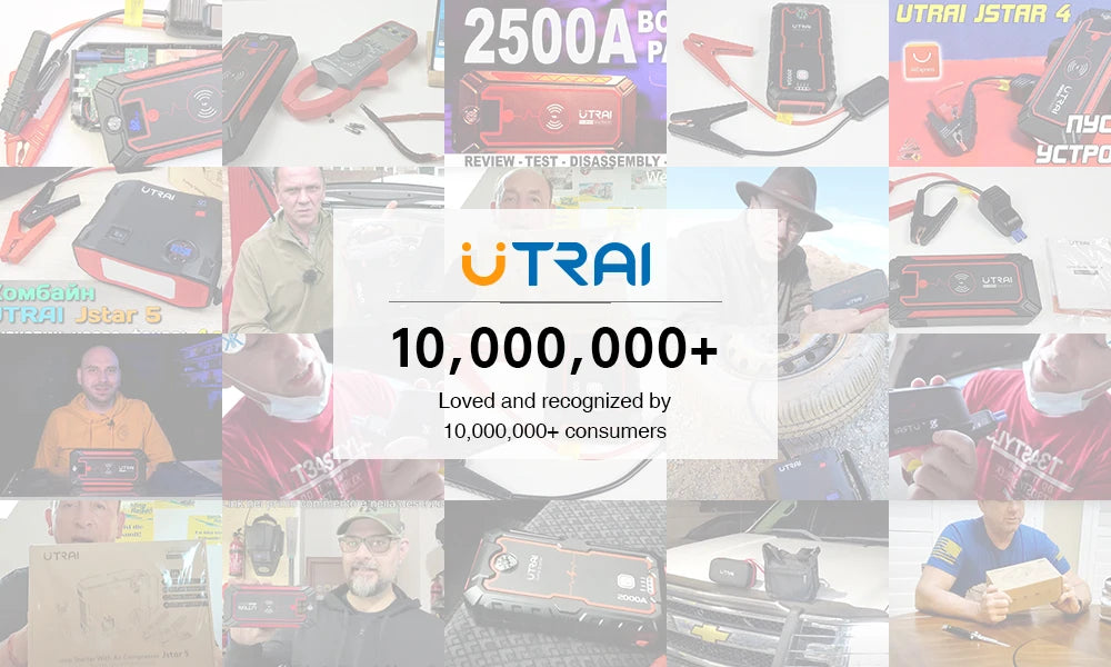 UTRAI 2000A Car Jump Starter Power Bank