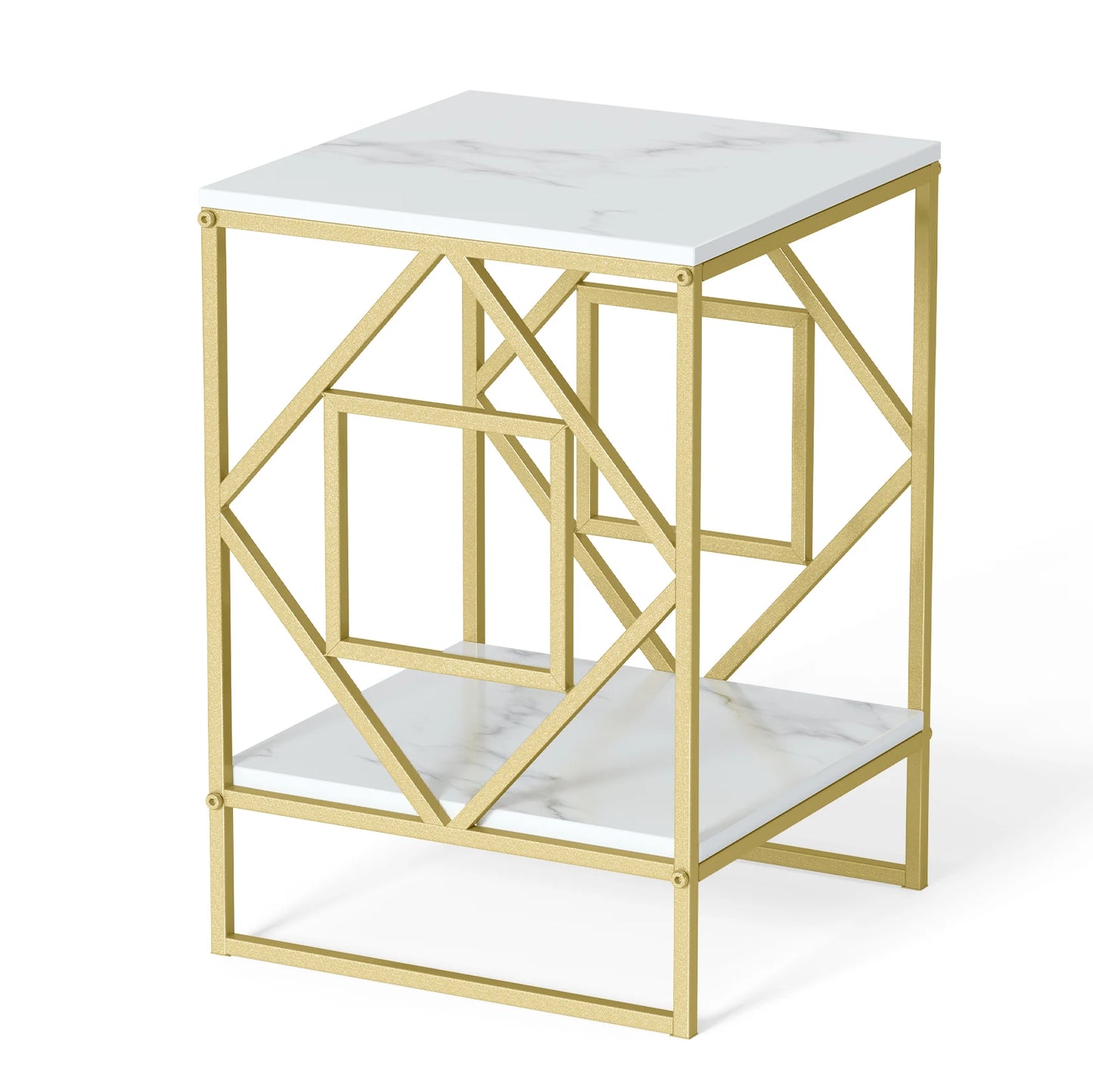 Luxury Marble End Table