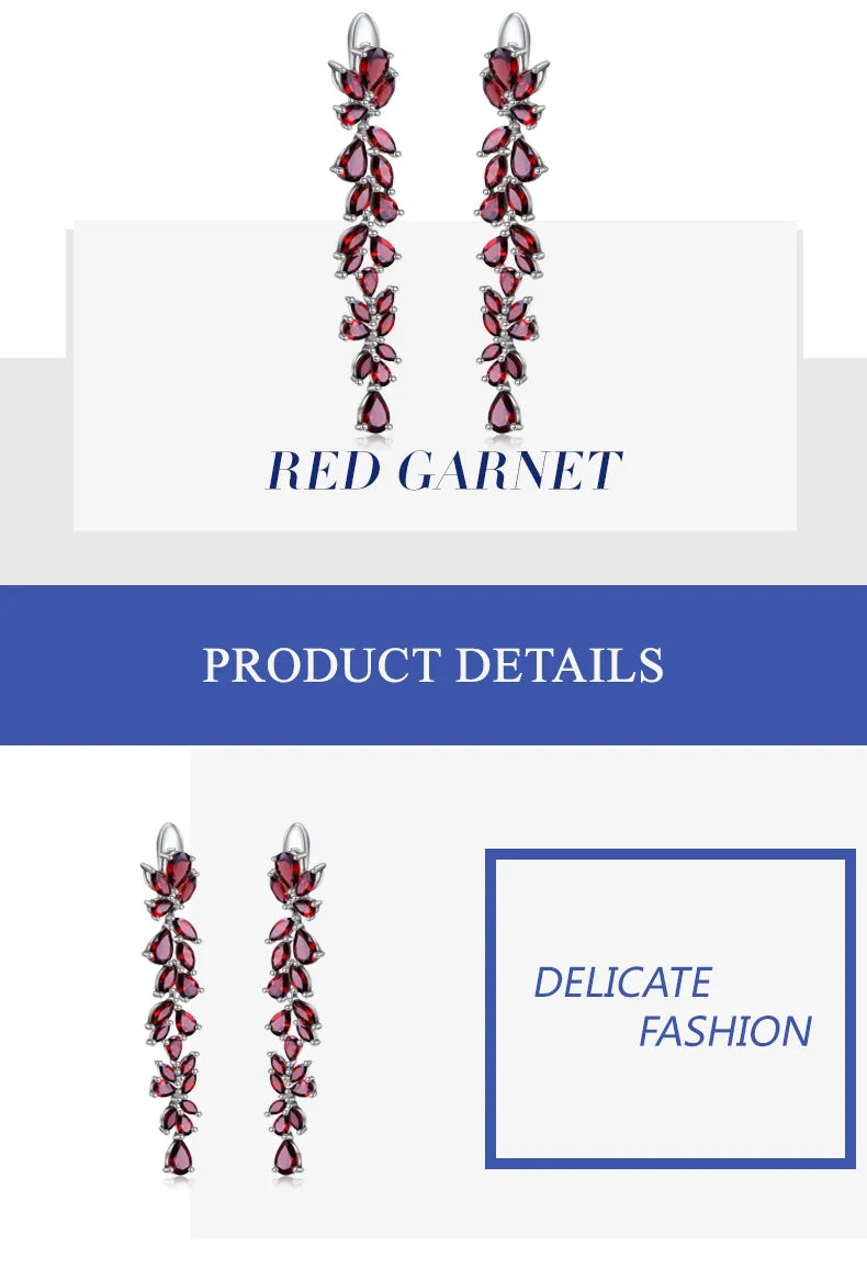 GEM'S BALLET Natural Gem Earrings