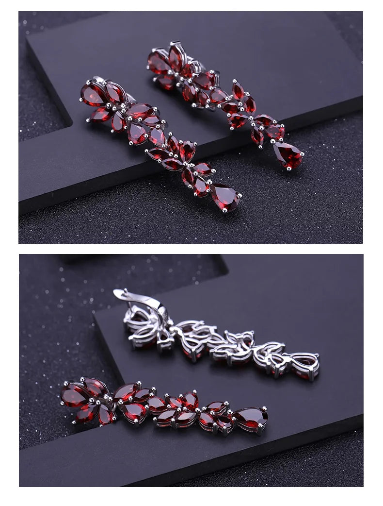 GEM'S BALLET Natural Gem Earrings