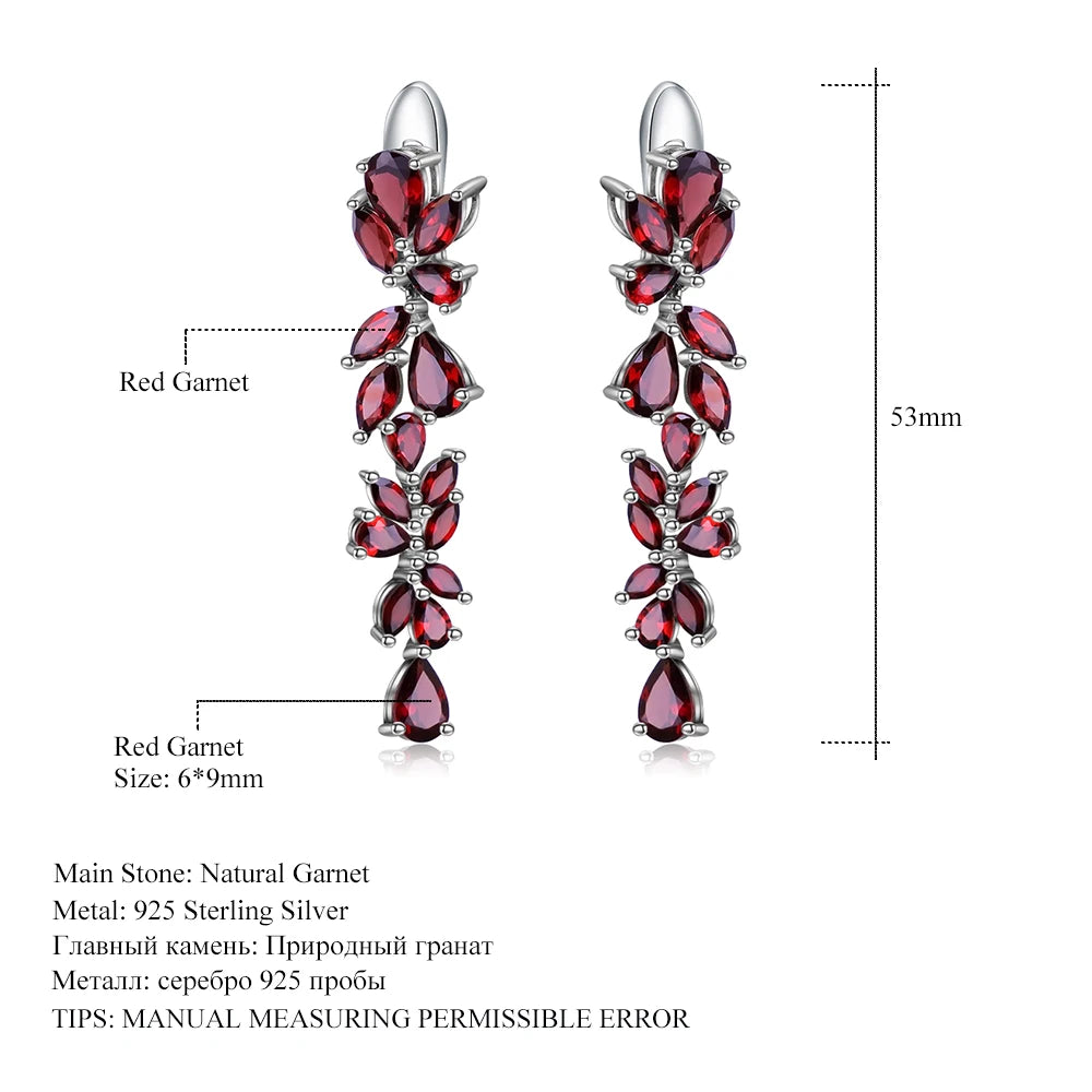 GEM'S BALLET Natural Gem Earrings