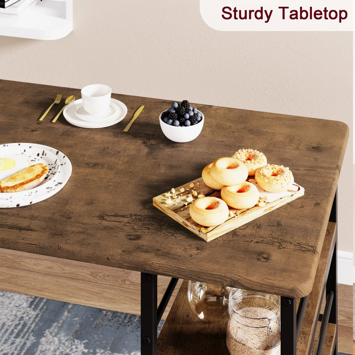 2-Person Dining Table Set For Small Spaces