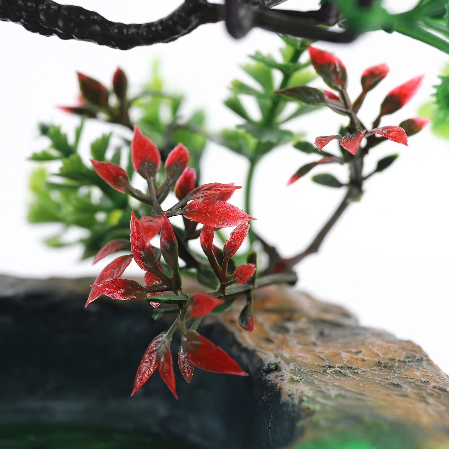 Indoor Water Feature with Color Changing LED Lighting