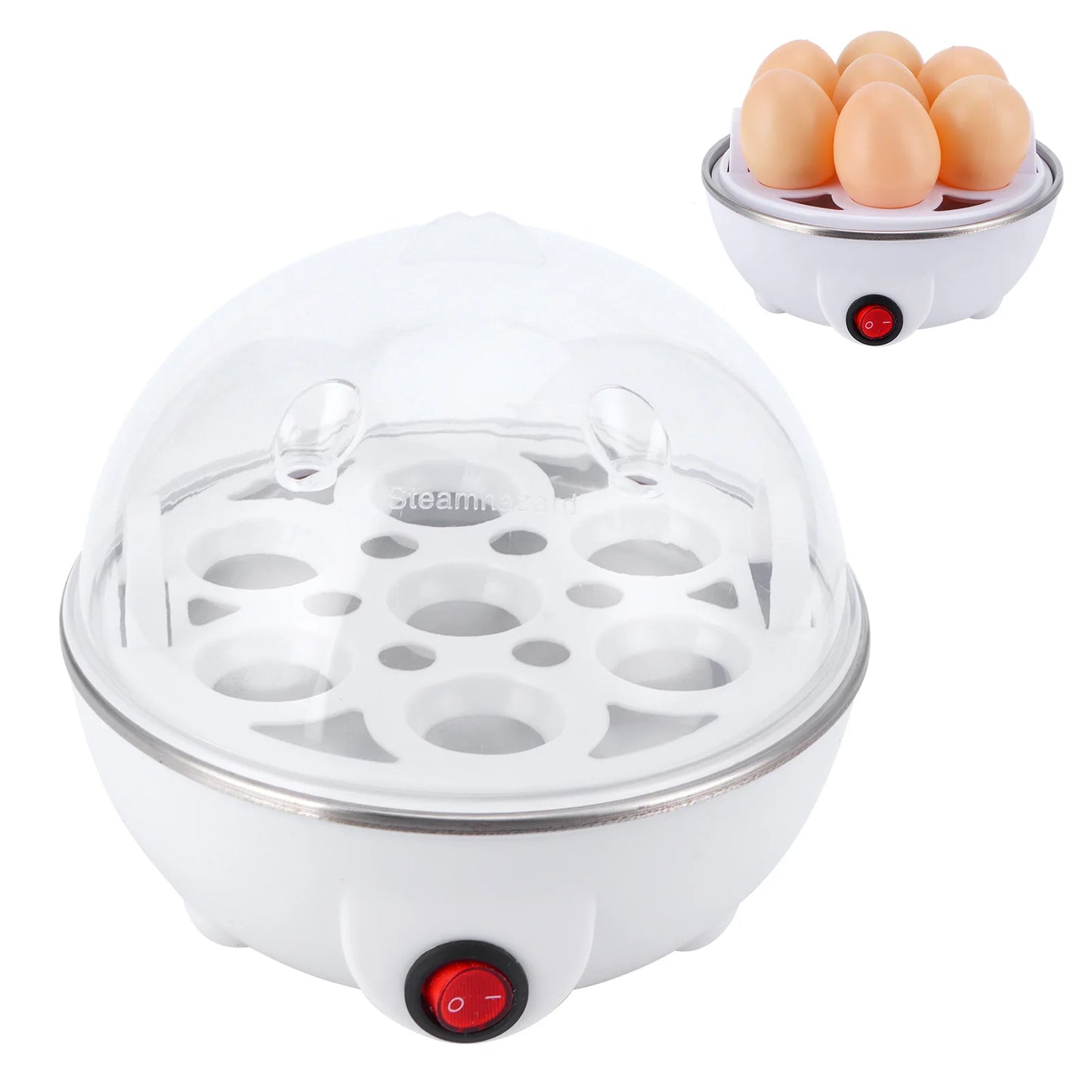 Multifunctional Egg Or Vegetable Cooker For Boiling And Poaching