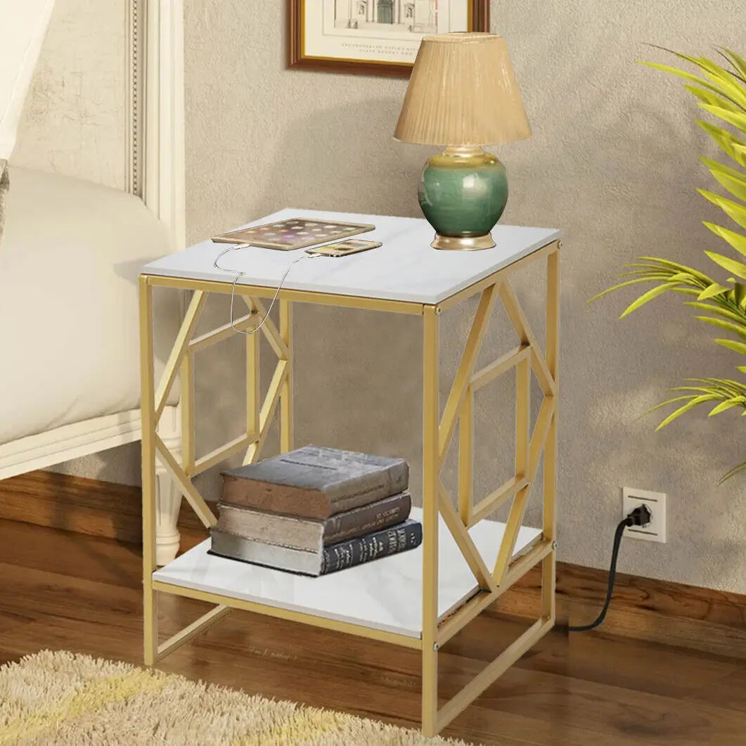Luxury Marble End Table