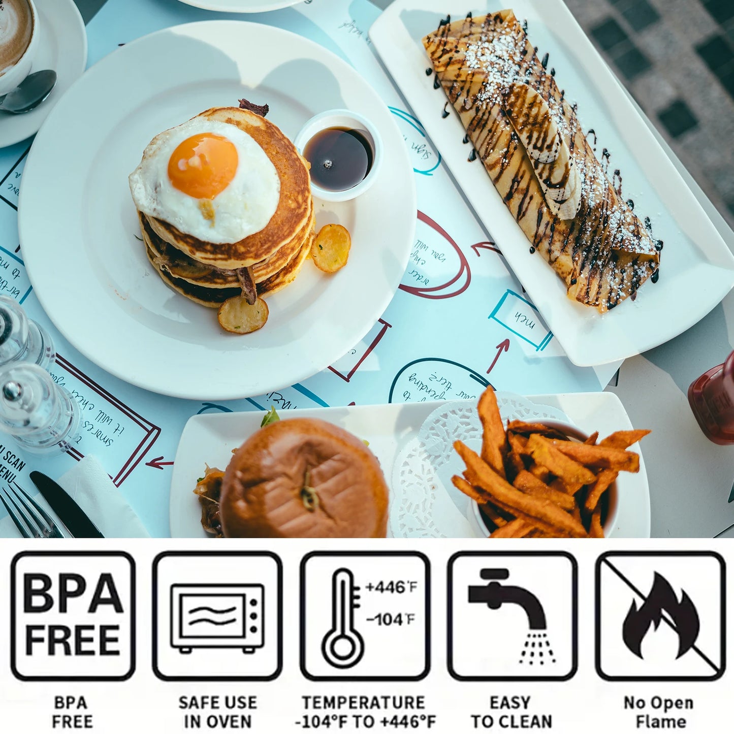 30Pcs Silicone Baking Molds