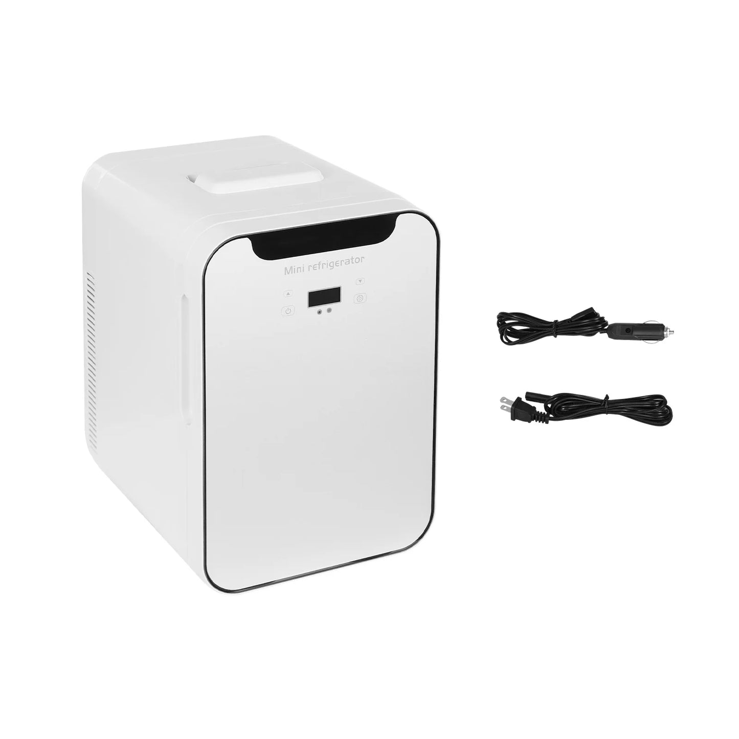 110V Portable Multifunctional Mini Fridge Or Food Warmer For Family Car With Temperature Control LED Digital Display