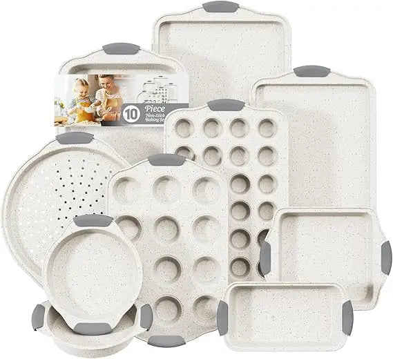 10-Piece Nonstick Baking Pans Set