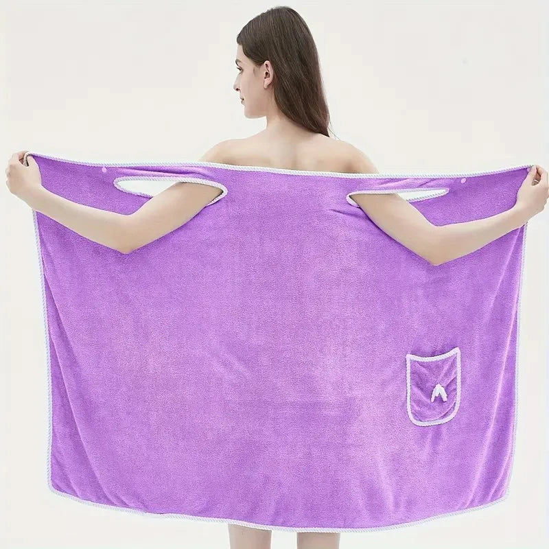 Wearable Bath Towel