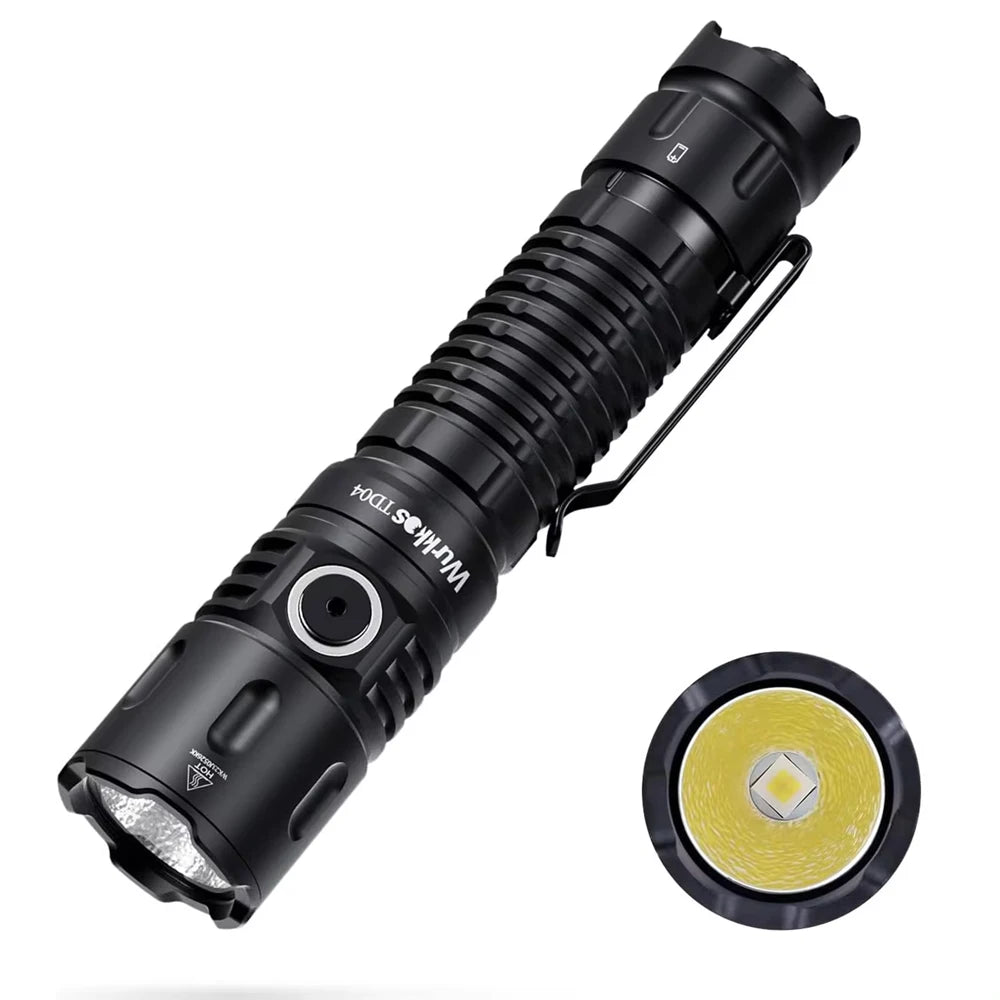 Wurkkos TD04 Flashlight With USB C Interface