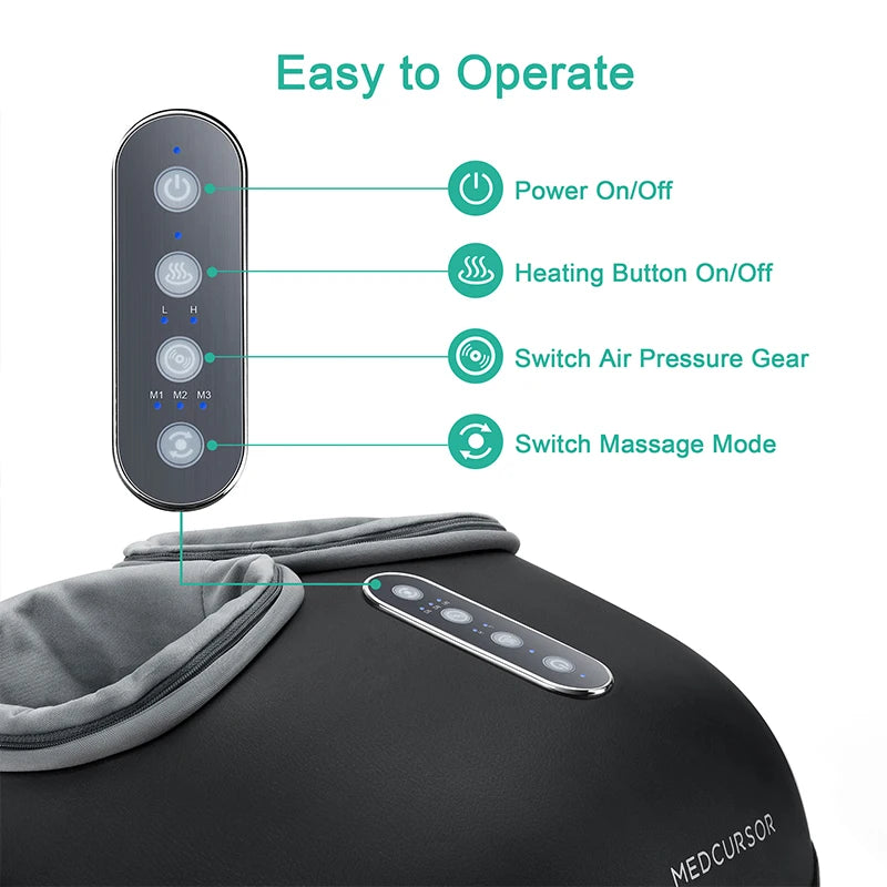 Medcursor Shiatsu Foot Massage Machine with Heat