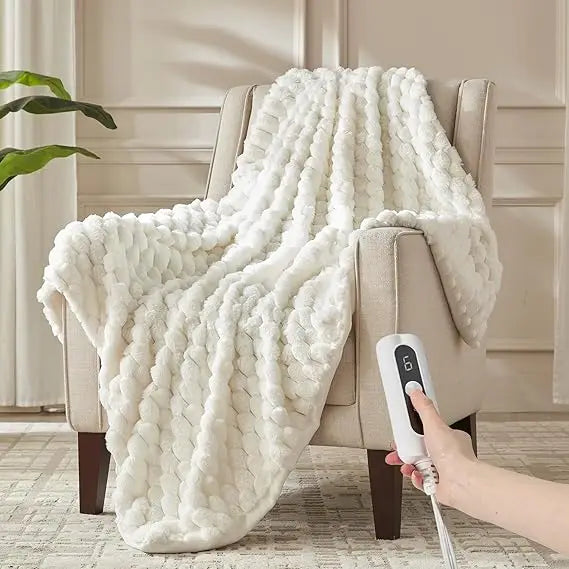 Fast Heating 3D Jacquard Electric Blanket