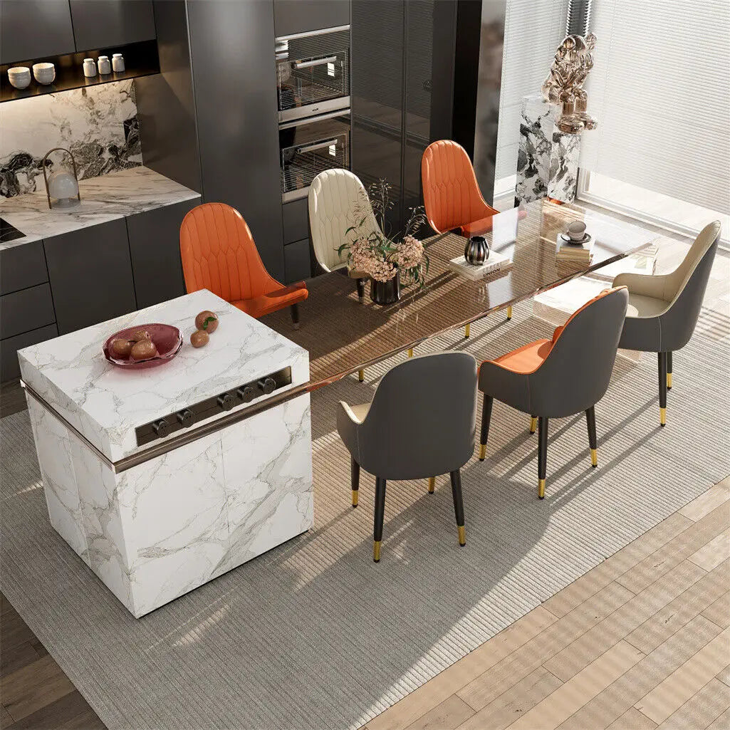 LUVODI Synthetic Leather Dining Chairs