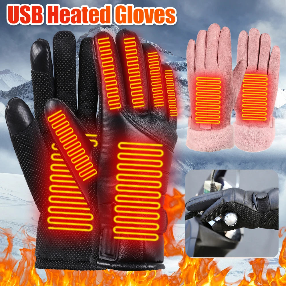 USB Heated Gloves For Men Or Women