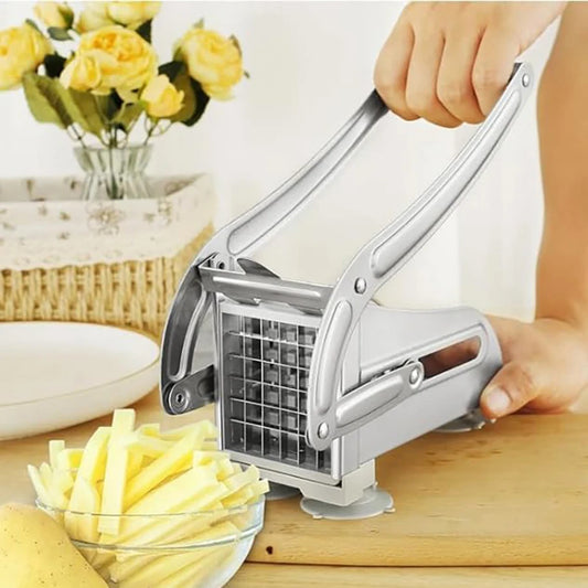 Stainless Steel Manual French Fries Cutter and Potato Slicer