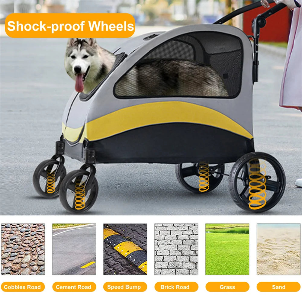 Premium Dog Stroller Pram
