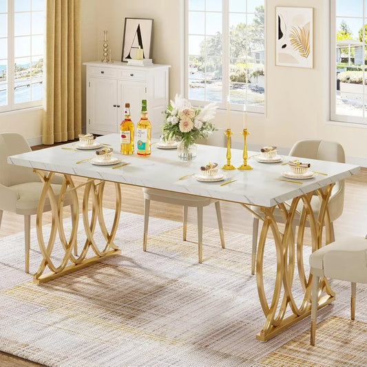 Modern 63" Dining Table