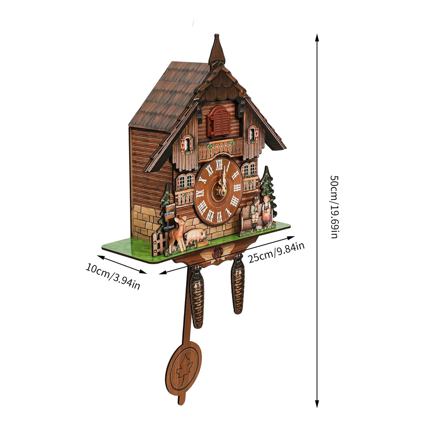 Wall Mount Cuckoo Clock