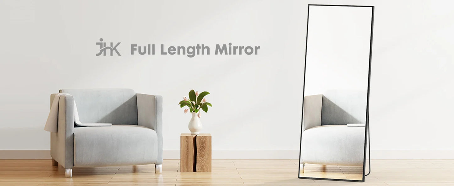 JHK 64"x21" Full Body Wall Mirror
