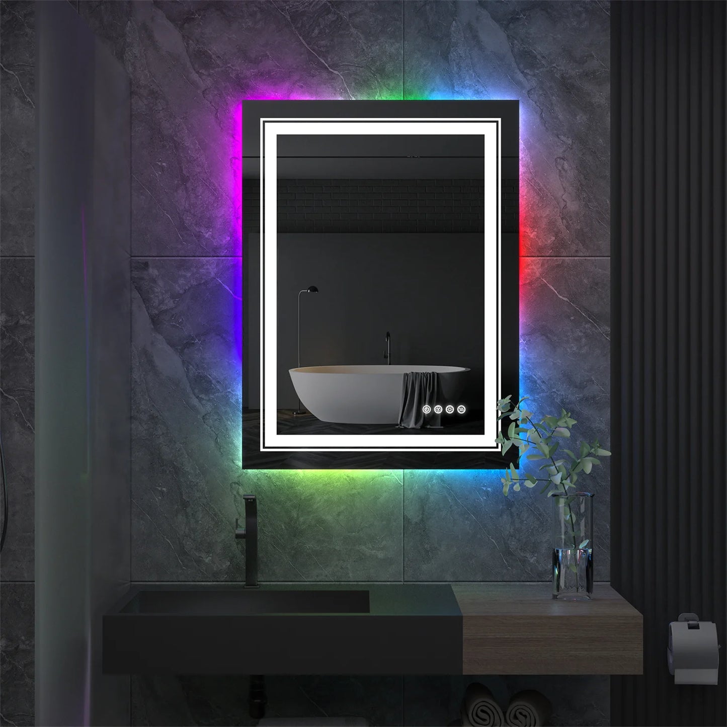 Large Bathroom LED Vanity Mirror