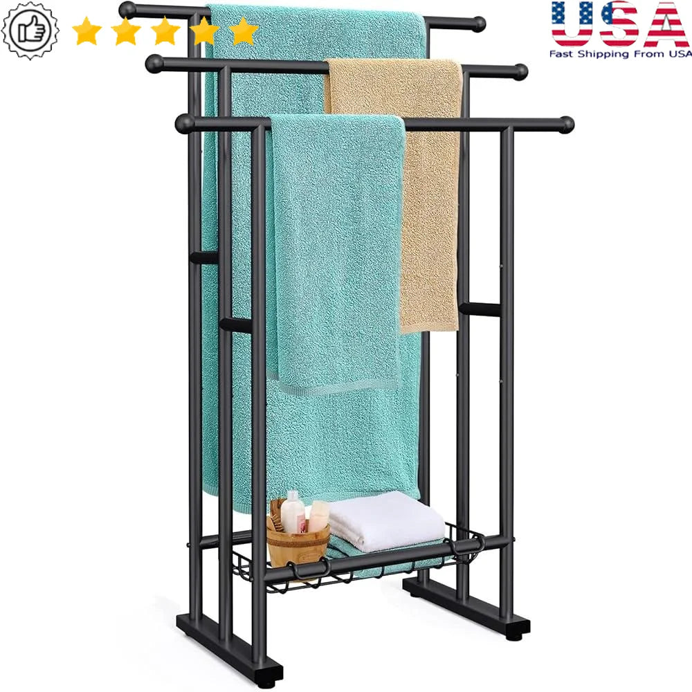 3 Tier Freestanding Towel Rack