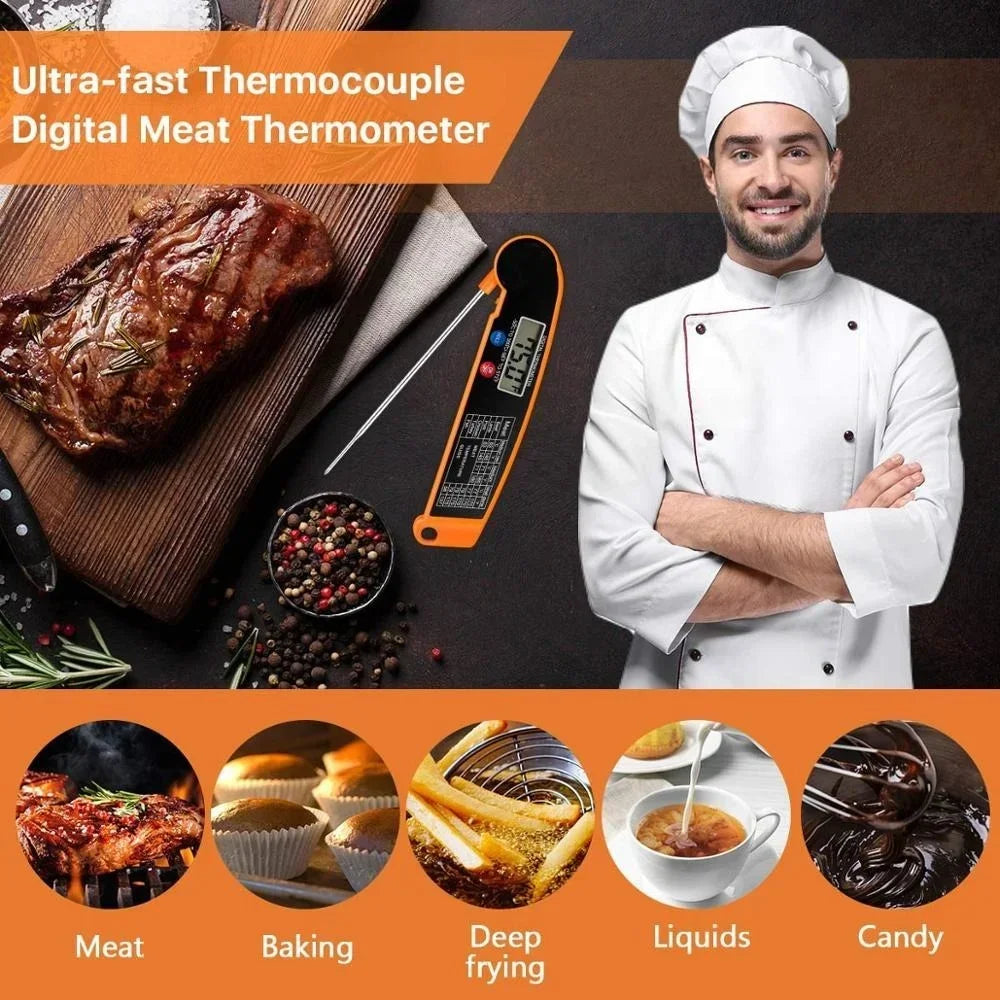 Digital Kitchen  Meat Thermometer For Meat With Food Probe