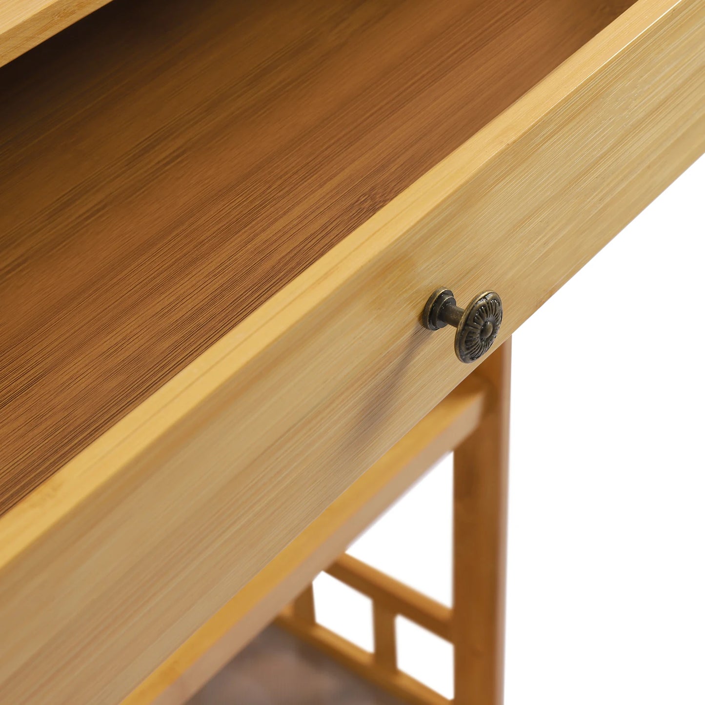 31.5 Inch Tall Rolling Storage Cart with 3 Tiers