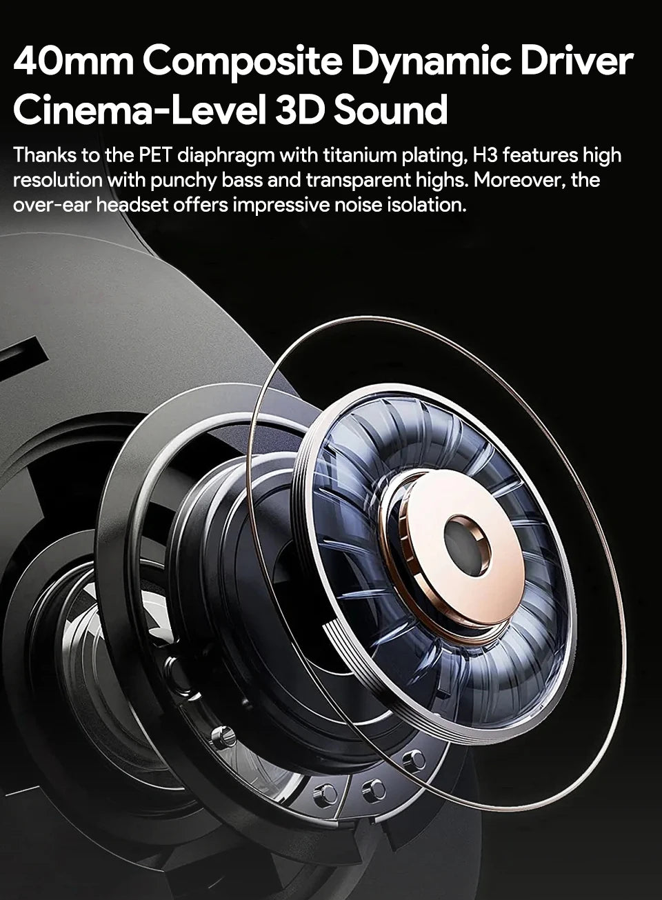 QCY H3 ANC Wireless Headphones