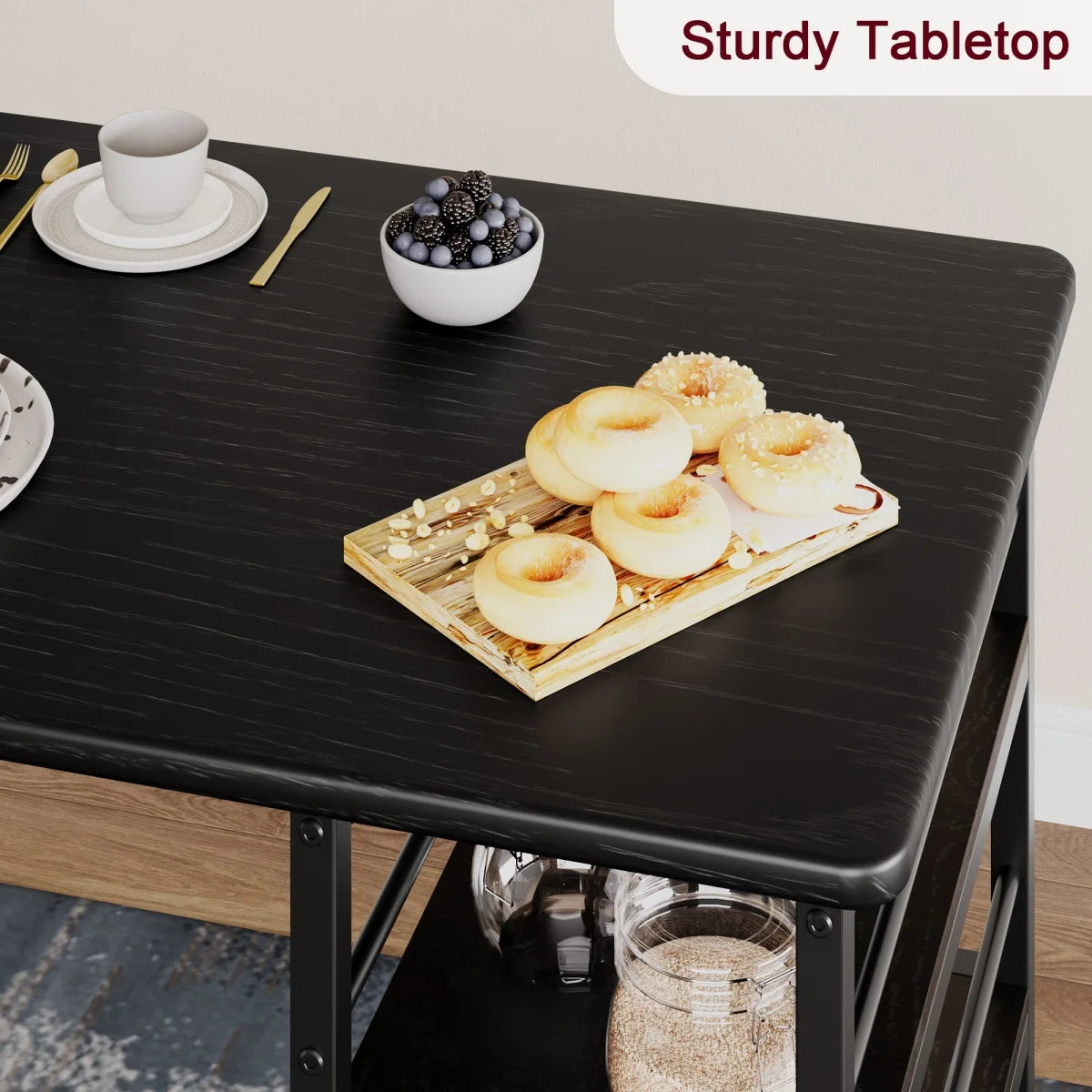 2-Person Dining Table Set For Small Spaces