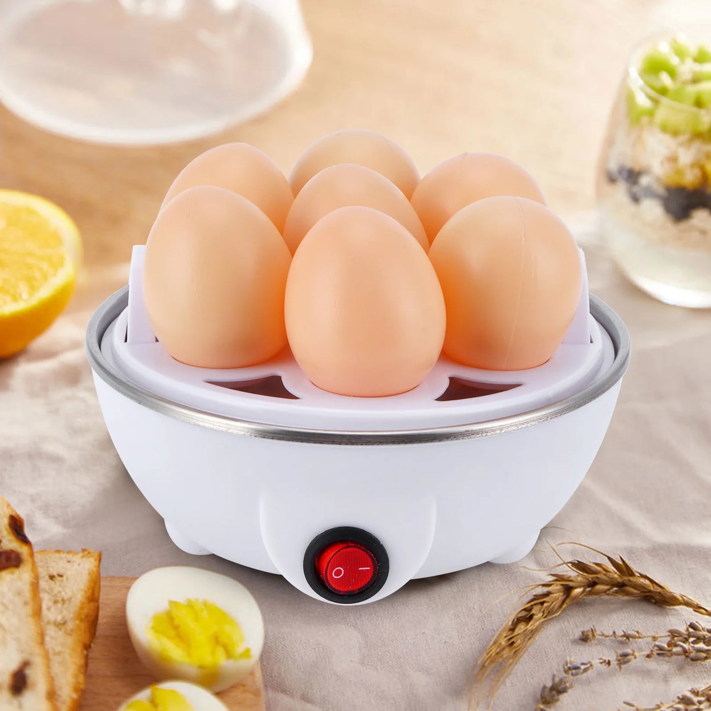 Multifunctional Egg Or Vegetable Cooker For Boiling And Poaching