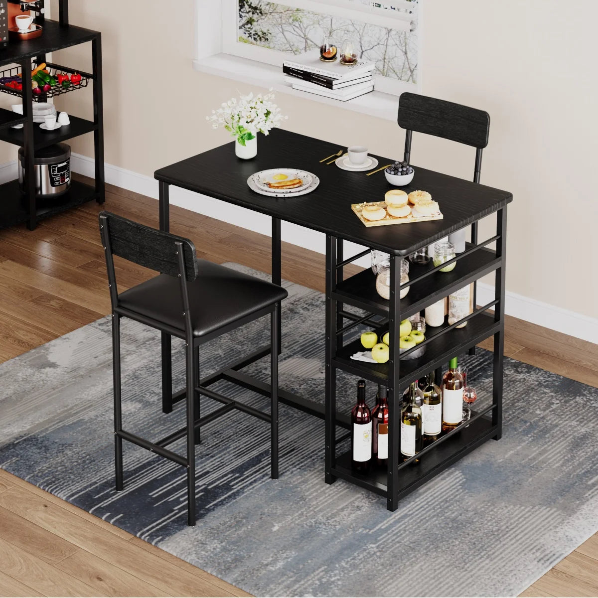 2-Person Dining Table Set For Small Spaces