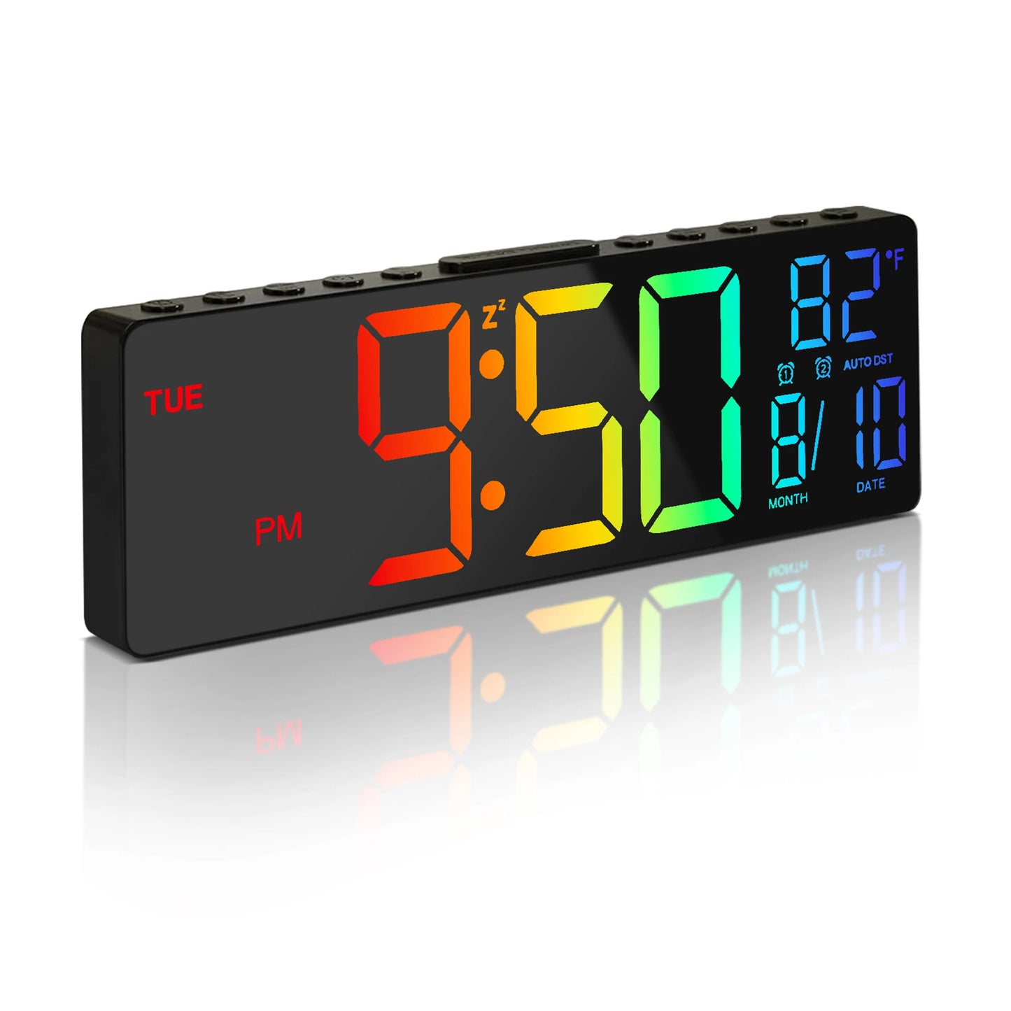 10.5" Digital LED Wall Clock