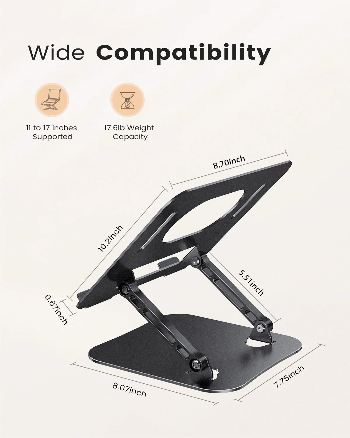 ST01 Portable Adjustable Laptop Stand