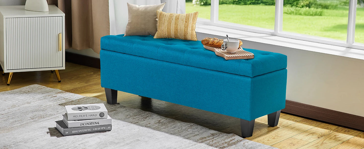 Redlife 15.5 x 42 x 16 inch Storage Ottoman