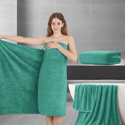 4 Piece Hotel Bamboo Fiber Towel Set