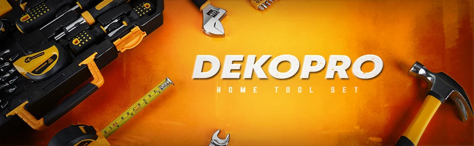 DEKO 228 Piece Auto Repair Tool and Hand Tool Kit