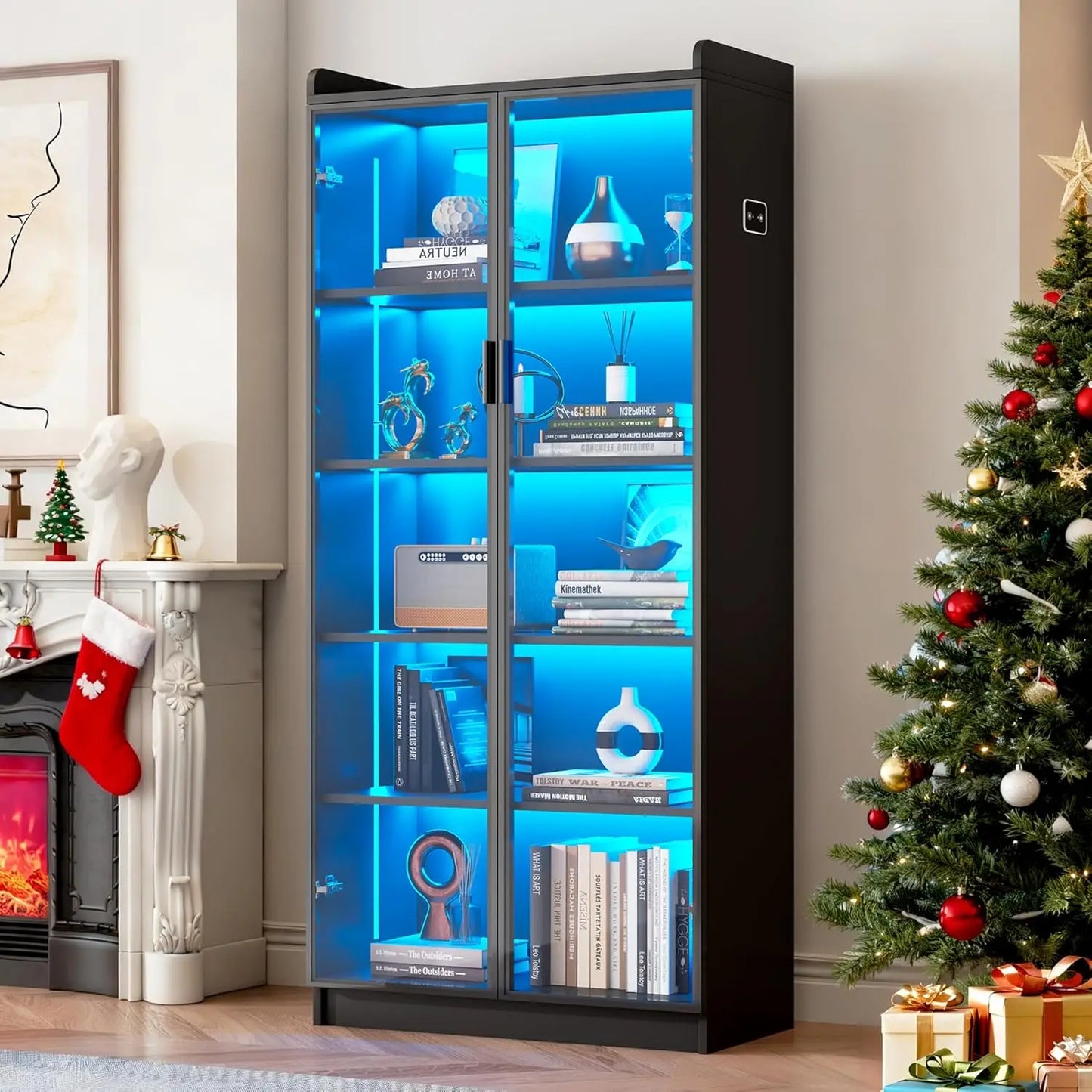 Tall or Corner Configuration LED Display Cabinet