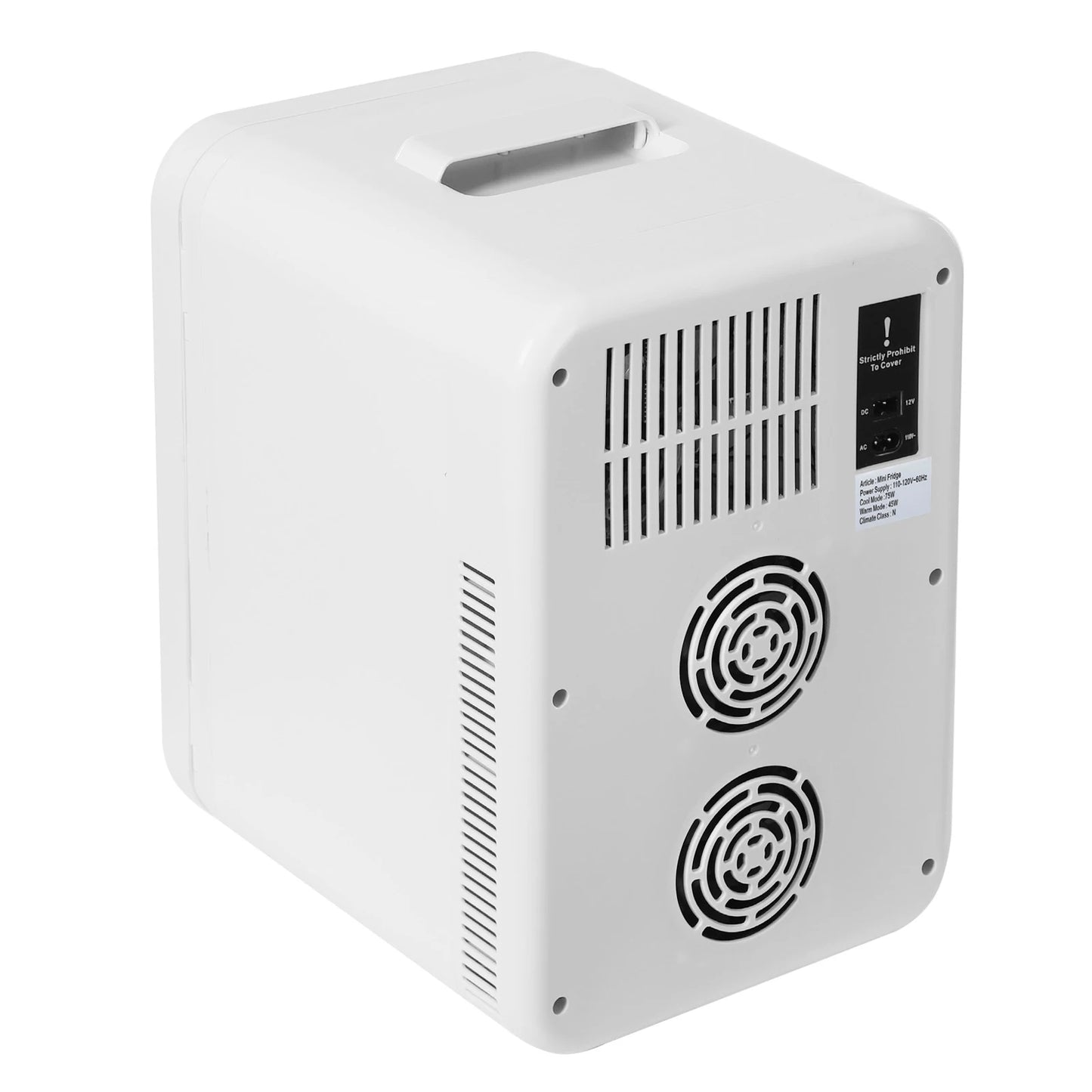 110V Portable Multifunctional Mini Fridge Or Food Warmer For Family Car With Temperature Control LED Digital Display