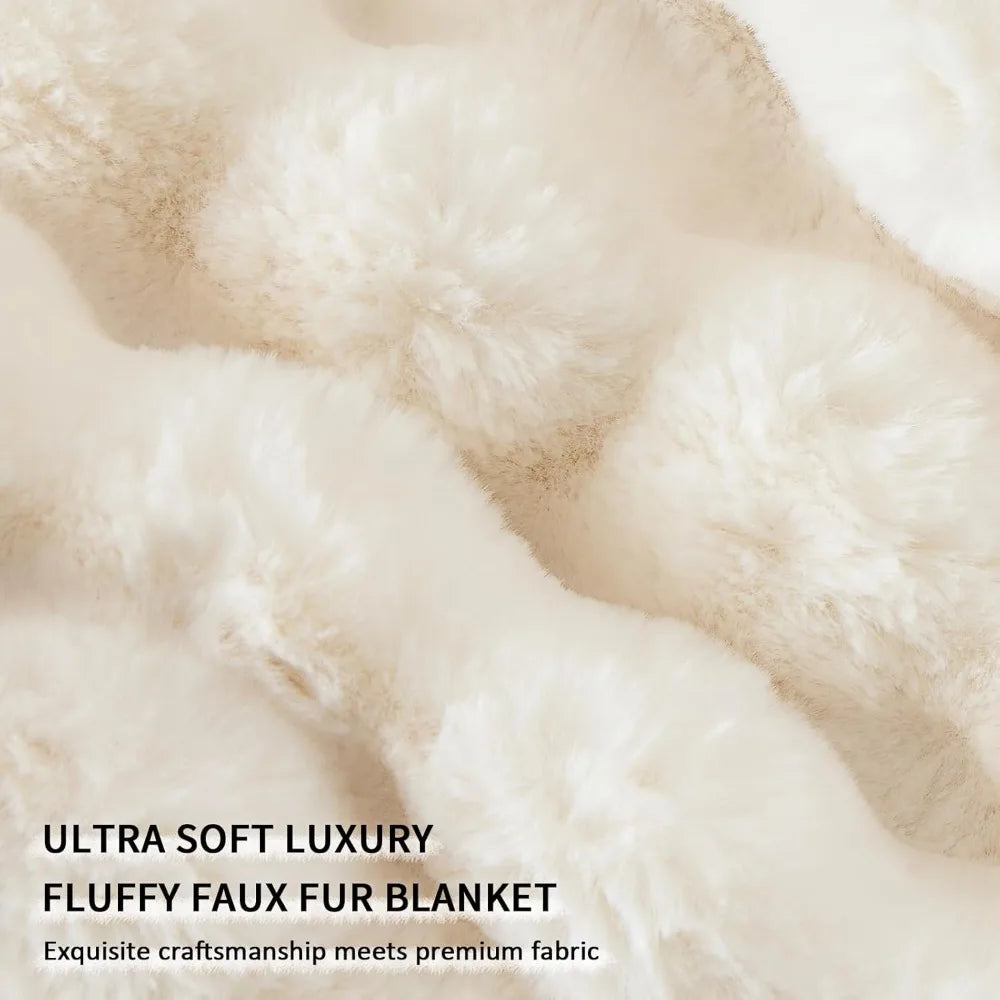 Faux Fur Throw Blanket