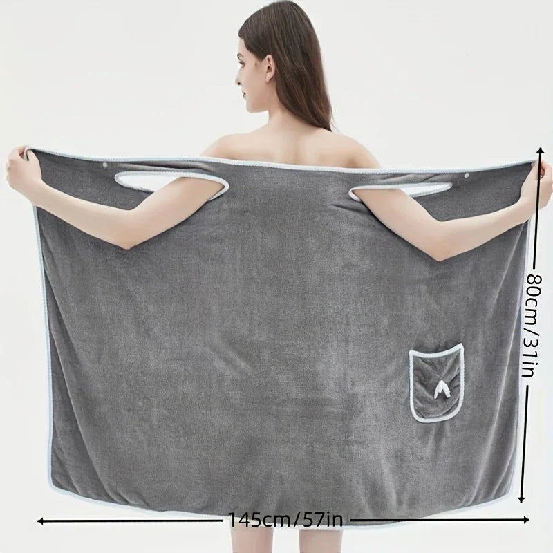 Wearable Bath Towel