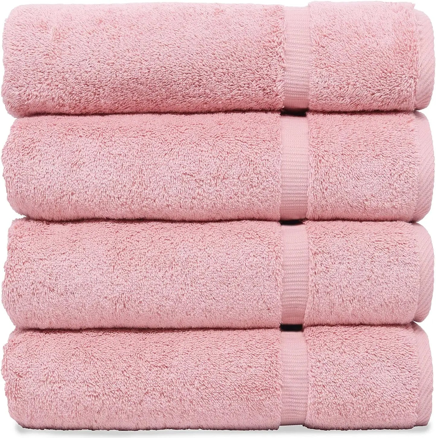 Set of 4 Super Absorbent Bath Towels