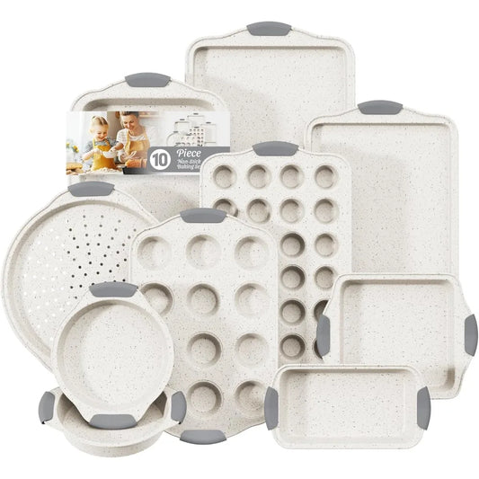 10-Piece Nonstick Baking Pans Set