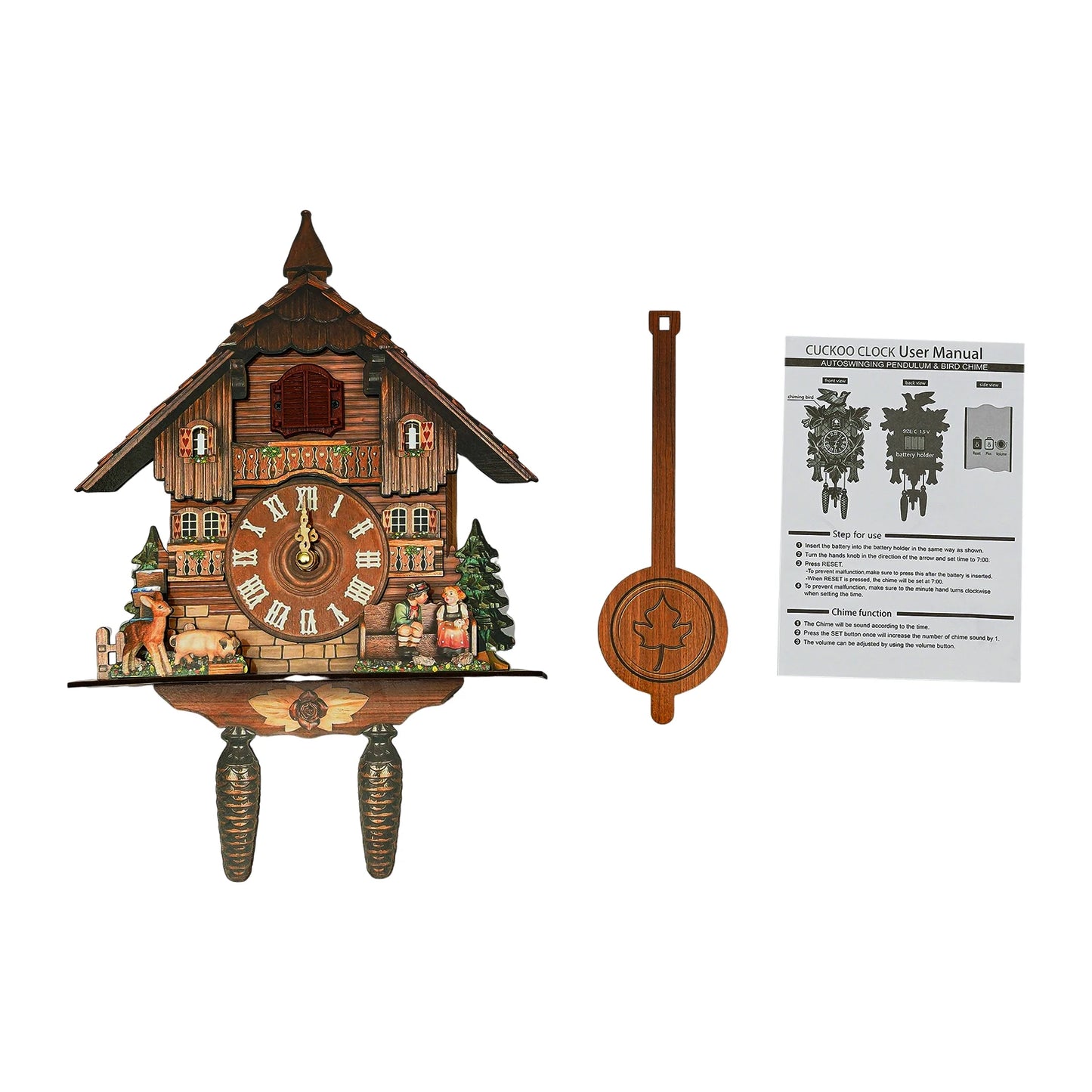 Wall Mount Cuckoo Clock