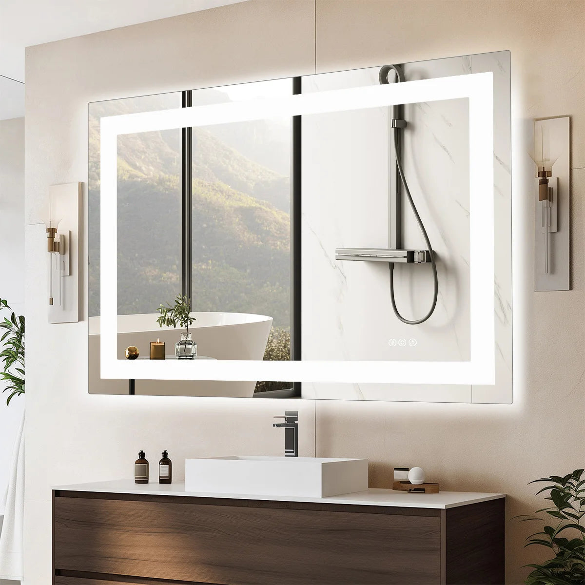 JHK LED Bathroom Vanity Mirror